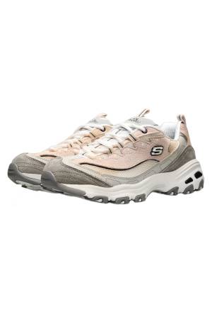 D'Lites-Free Energy Kadın Sneakers - 13147 Beyaz/Gri/Pembe - 3
