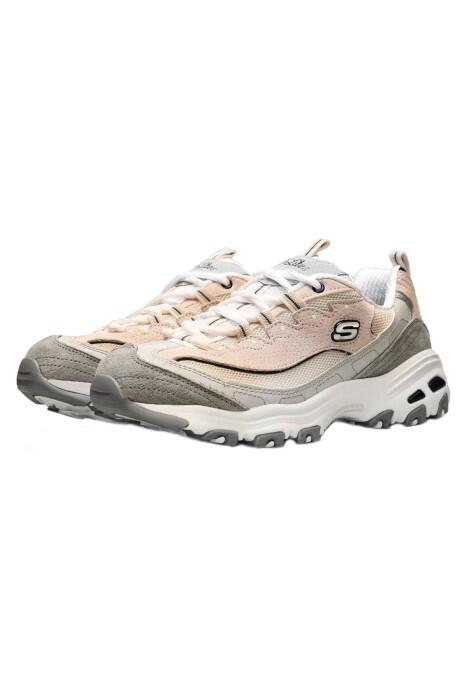 D'Lites-Free Energy Kadın Sneakers - 13147 Beyaz/Gri/Pembe - 3