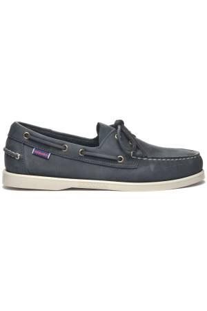 Docksİdes Portland Crazy Horse Erkek Deri Ayakkabı - 70015H0 Lacivert - Sebago