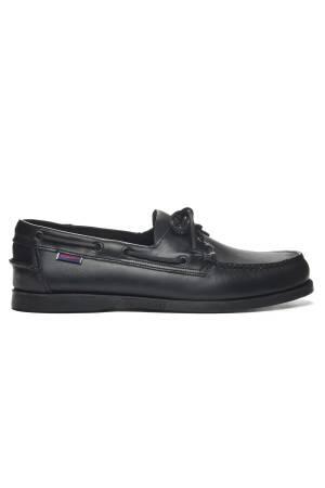 Docksides Portland Erkek Deri Ayakkabı - 7000H00 Siyah - Sebago
