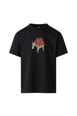 Donkey Taxi Relaxed Erkek T-Shirt - NF0A8G9F Siyah - 5