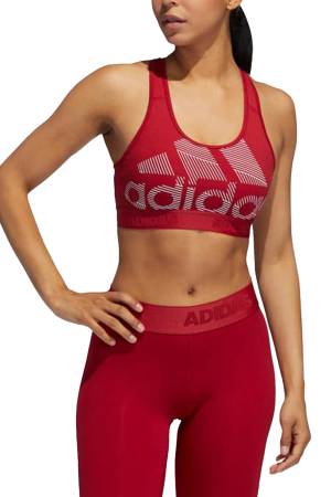 Don't Rest Alphaskin Badge Of Sport Kadın Bra - FJ1959 Pembe - Adidas