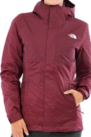 Down Insulated Dryvent Triclimate Kadın Ceket - NF0A55H6 Bordo - The North Face