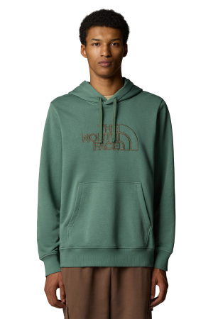 Drew Peak Light Regular Erkek Kapüşonlu SweatShirt - NF0A8C1B Yeşil - The North Face