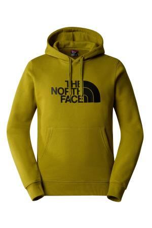 Drew Peak Pullover Hoodie Erkek SweatShirt- NF00AHJY Koyu Yeşil - The North Face