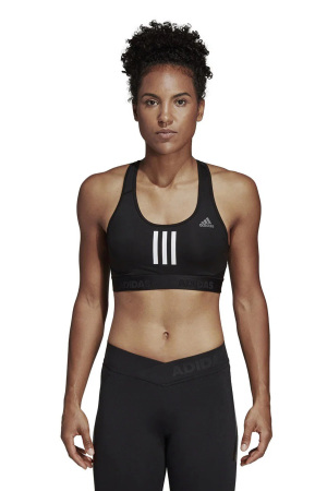 Drst Ask Spr 3S Kadın Sporcu Sütyeni - DT4026 Siyah - EU-Adidas