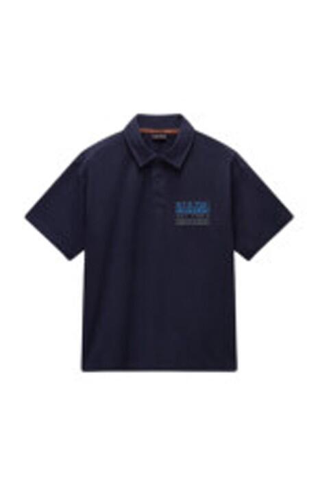 E-Cortona Ss Sum Erkek Polo T-Shirt - NP0A4ID9 Lacivert - 1