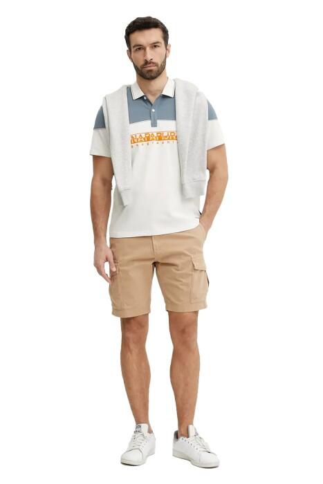 E-Saturnıa Ss Erkek Polo T-Shirt - NP0A4IDD Beyaz - 2