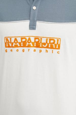 E-Saturnıa Ss Erkek Polo T-Shirt - NP0A4IDD Beyaz - 5
