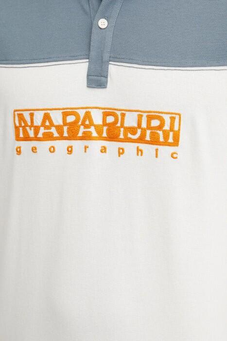 E-Saturnıa Ss Erkek Polo T-Shirt - NP0A4IDD Beyaz - 5