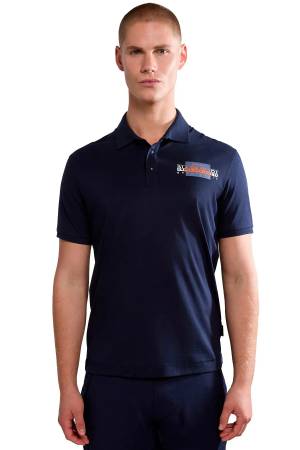 E-Smallwood Erkek T-Shirt - NP0A4HPV Lacivert - Napapijri