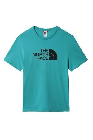 Easy Tee - Eu Erkek T-Shirt - NF0A2TX3 Yeşil/Siyah - 1