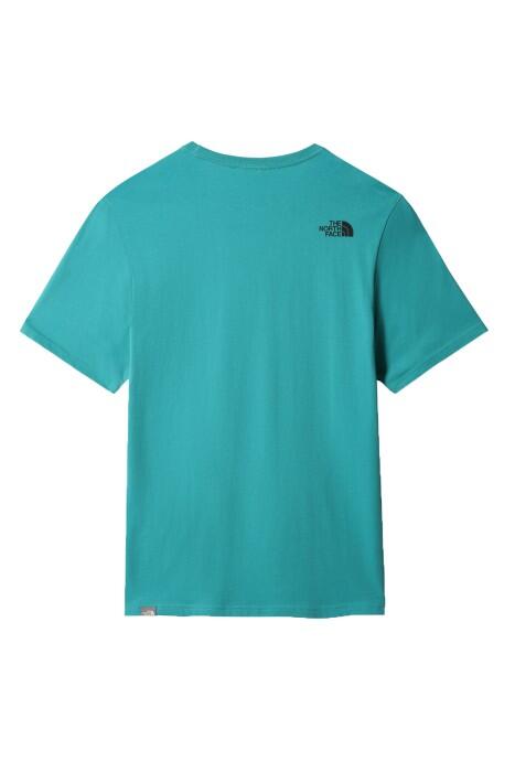 Easy Tee - Eu Erkek T-Shirt - NF0A2TX3 Yeşil/Siyah - 2