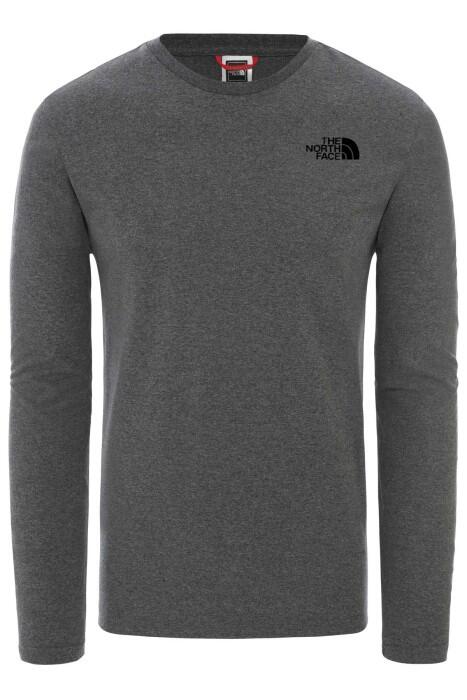 Easy Tee - Eu Erkek Uzun Kollu T-Shirt - NF0A2TX1 Gri Menanj - 1