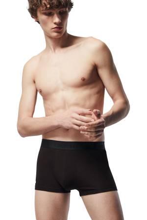 Erkek 3'lü Boxer - 5H3407 Siyah - Lacoste