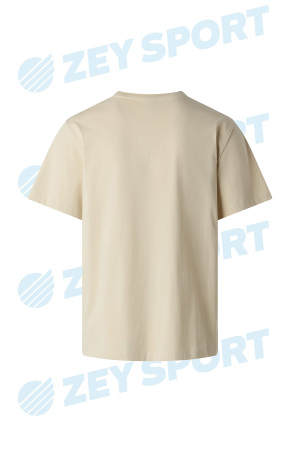 Essential Center Logo Relaxed Erkek T-Shirt - NF0A8GQE Açık Bej - 2