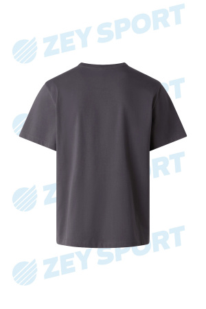 Essential Center Logo Relaxed Erkek T-Shirt - NF0A8GQE Antrasit - 2