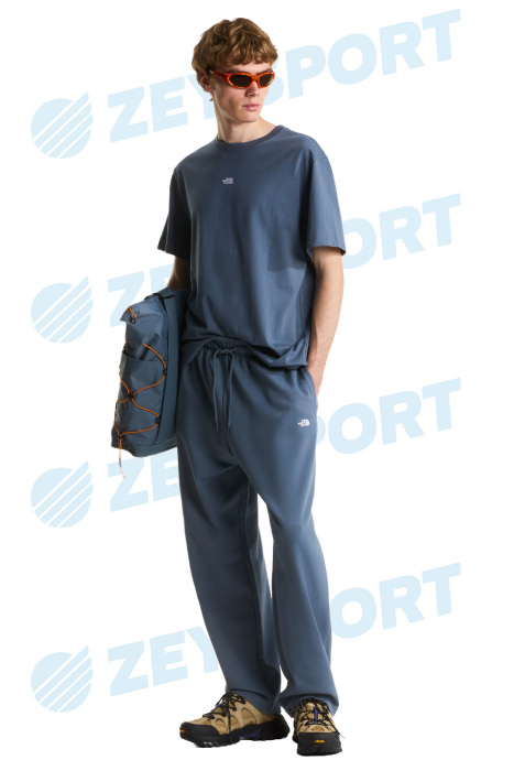 Essential Center Logo Relaxed Erkek T-Shirt - NF0A8GQE Granit Gri - 2