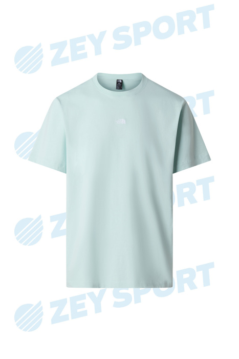 Essential Center Logo Relaxed Erkek T-Shirt - NF0A8GQE Mint Yeşili - 1
