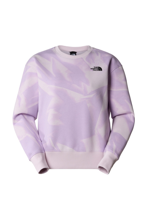 Essential Crew Print Kadın SweatShirt - NF0A881D Lila - 1
