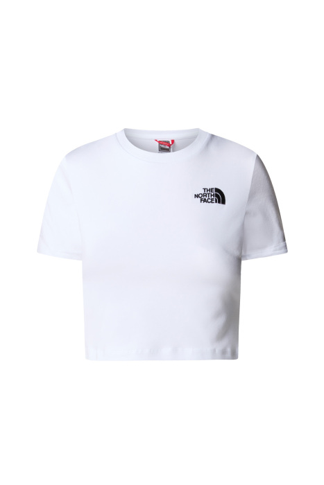 Essential Kadın Crop T-Shirt - NF0A55AO Beyaz - 4