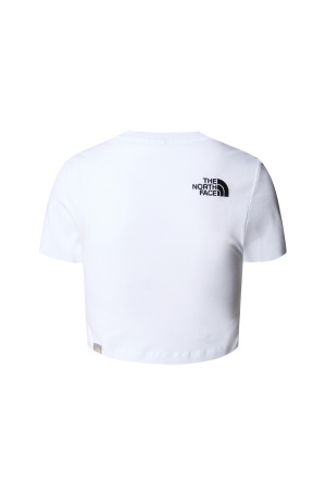 Essential Kadın Crop T-Shirt - NF0A55AO Beyaz - 5