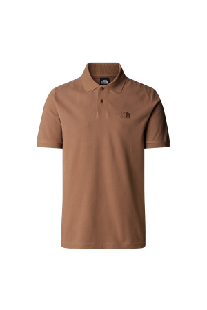 Essential Regular Erkek Polo T-Shirt - NF0A8C1P Açık Kahverengi - The North Face