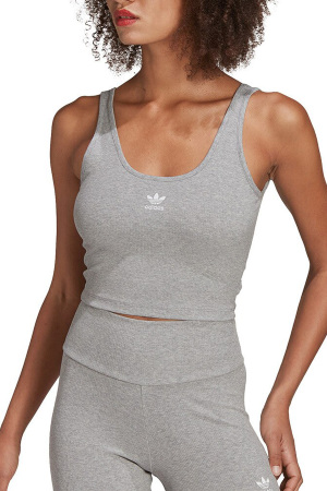 Essentials Kadın Atlet - HF3398 Gri - EU-Adidas