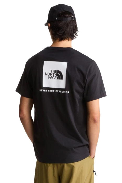 Evolution Box Nse Regular Erkek T-Shirt - NF0A8B6K Siyah/Beyaz - 2