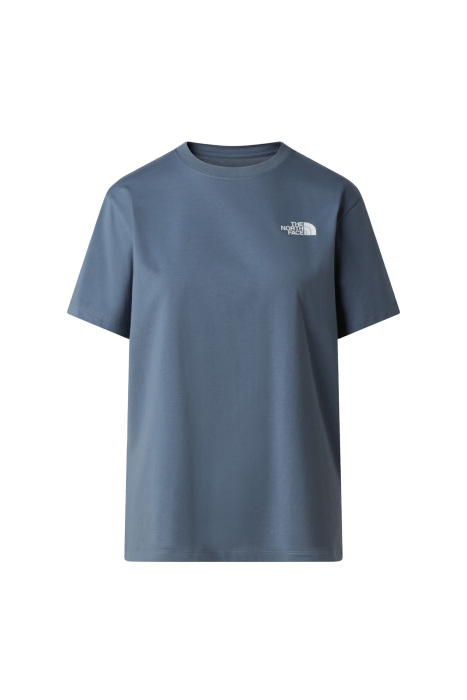 Evolution Box Nse Relaxed Kadın T-Shirt - NF0A8B6W Granit Gri - 1