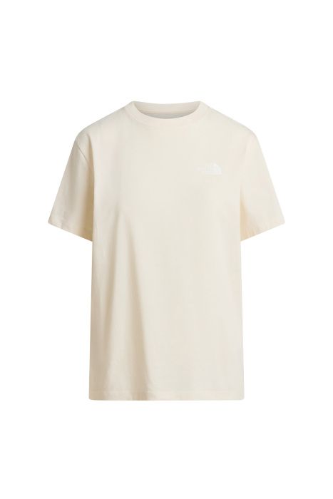 Evolution Box Nse Relaxed Kadın T-Shirt - NF0A8B6W Krem - 1