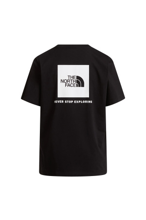 Evolution Box Nse Relaxed Kadın T-Shirt - NF0A8B6W Siyah/Beyaz - 2
