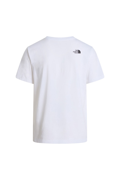 Evolution Half Dome Regular Erkek T-Shirt - NF0A8B6J Beyaz/Siyah - 2