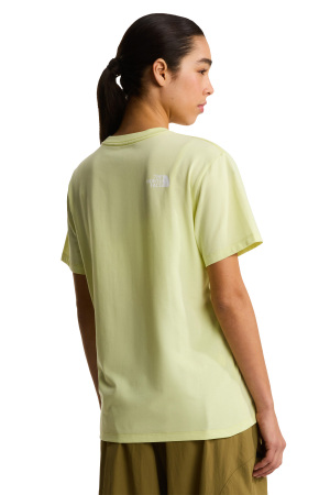 Evolution Half Dome Relaxed Kadın T-Shirt - NF0A8B6U Limon Yeşili - 4