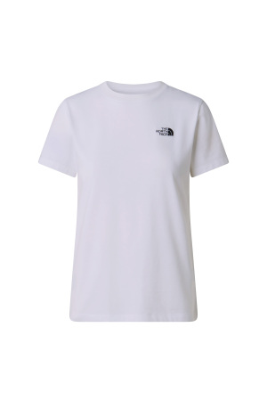 Evolution Simple Dome Kadın T-Shirt - NF0A8FX7 Beyaz - The North Face