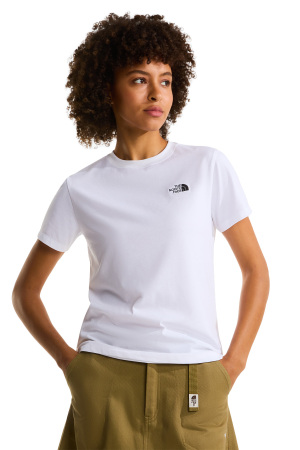 Evolution Simple Dome Kadın T-Shirt - NF0A8FX7 Beyaz - 3