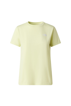 Evolution Simple Dome Kadın T-Shirt - NF0A8FX7 Limon Yeşili - The North Face