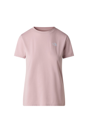 Evolution Simple Dome Kadın T-Shirt - NF0A8FX7 Pudra Pembe - The North Face