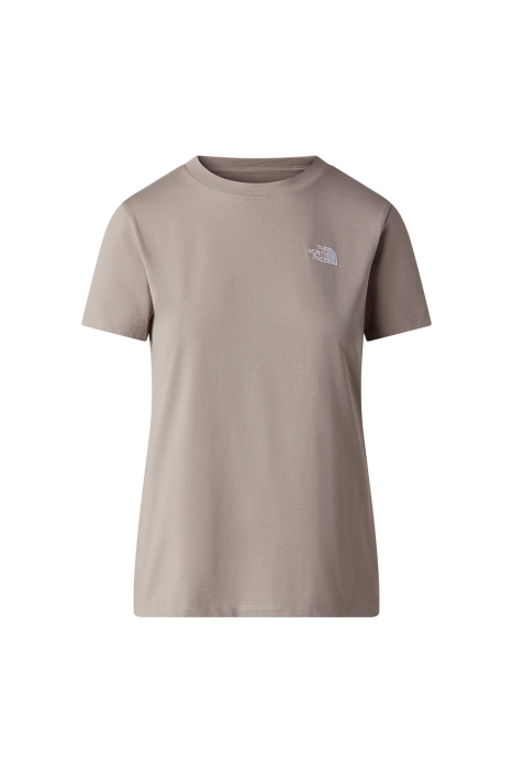 Evolution Simple Dome Kadın T-Shirt - NF0A8FX7 Taş Gri - 1