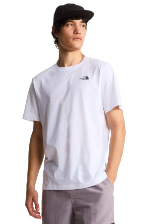 Evolution Simple Dome Regular Erkek T-Shirt - NF0A8CZ2 Beyaz - The North Face