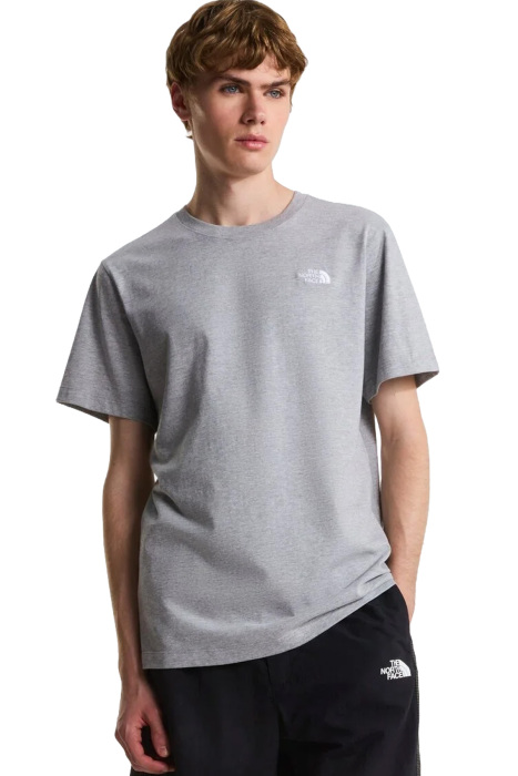 Evolution Simple Dome Regular Erkek T-Shirt - NF0A8CZ2 Gri - 1