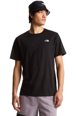 Evolution Simple Dome Regular Erkek T-Shirt - NF0A8CZ2 Siyah - The North Face