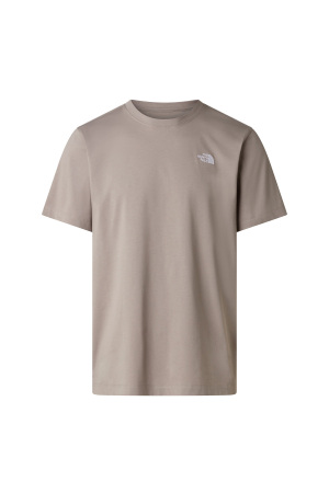Evolution Simple Dome Regular Erkek T-Shirt - NF0A8CZ2 Taş Gri - The North Face