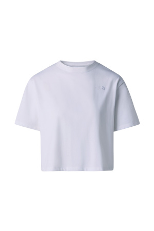 Evolution Simple Dome Rlx Kadın Crop T-Shirt - NF0A8FDH Beyaz - The North Face