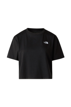 Evolution Simple Dome Rlx Kadın Crop T-Shirt - NF0A8FDH Siyah - The North Face