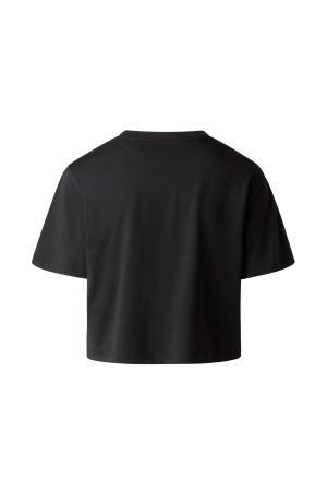 Evolution Simple Dome Rlx Kadın Crop T-Shirt - NF0A8FDH Siyah - 2