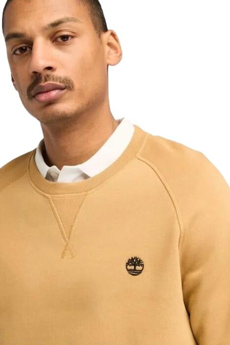 Exeter River Brushed Back Crew Erkek SweatShirt - TB0A2BNK Açık Kahverengi - 4