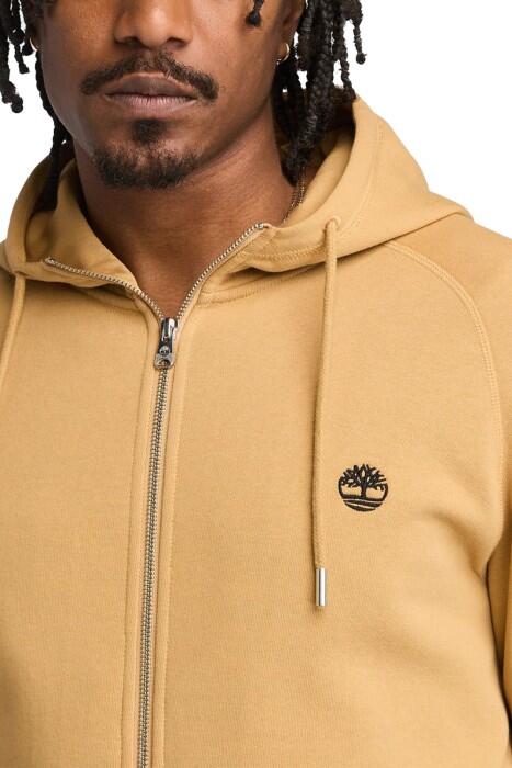 Exeter River Brushed Back Full Zip Erkek SweatShirt - TB0A2BNB Açık Kahverengi - 2