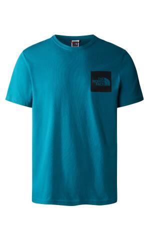 Fine Tee Erkek T-Shirt - NF00CEQ5 Mavi - The North Face