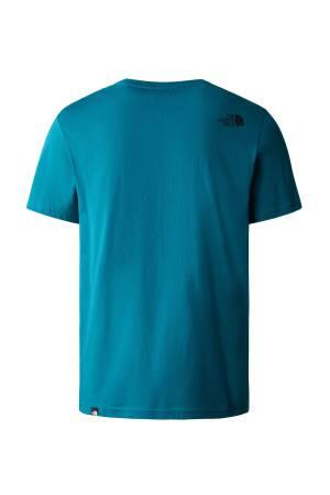Fine Tee Erkek T-Shirt - NF00CEQ5 Mavi - 2